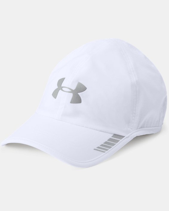Men's UA Launch ArmourVent™ Cap, White, pdpMainDesktop image number 0